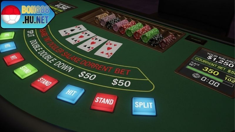 Hướng dẫn chơi Blackjack BONG88 cơ bản