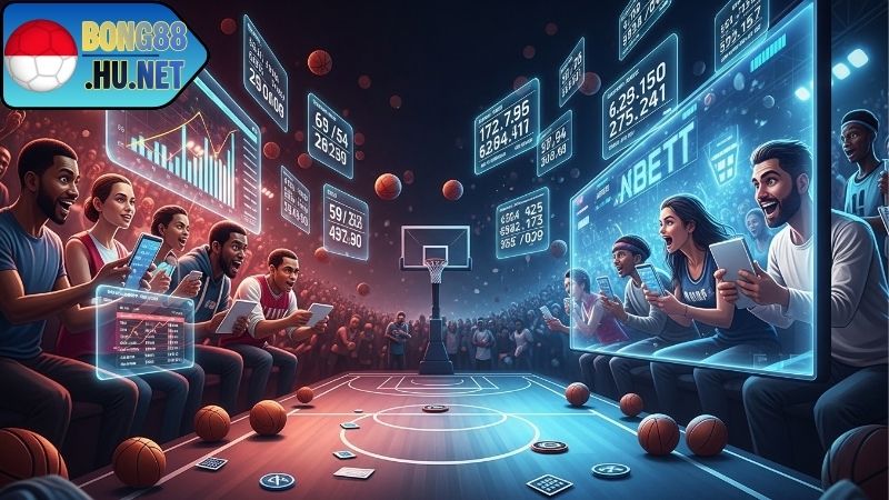 Các hình thức cược bóng rổ bong88 phổ biến 