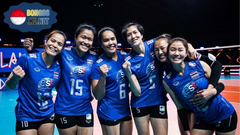 Đội tuyển bóng chuyền Thái Lan - Bóng chuyền Đông Nam Á 4 Đội tuyển bóng chuyền Thái Lan - Bóng chuyền Đông Nam Á