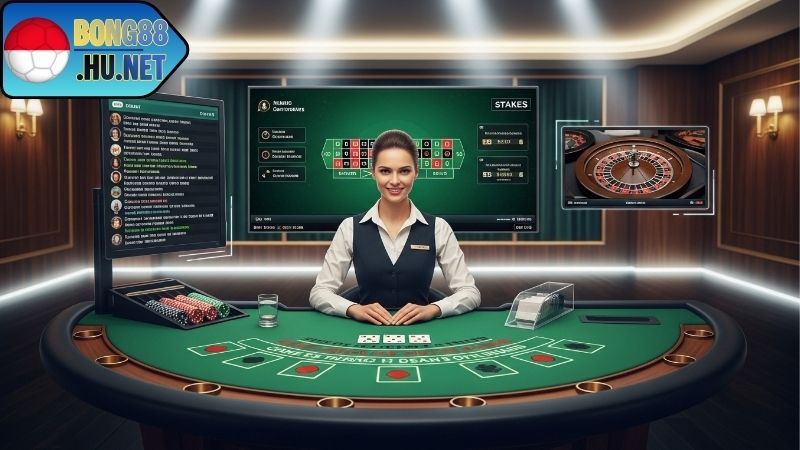 Khám phá live casino BONG88 đầy hấp dẫn