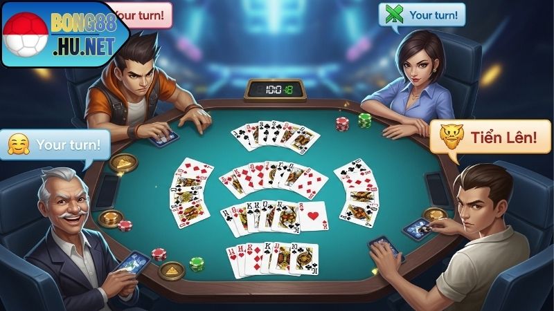 Luật chơi Tiến Lên BONG88 và chiến thuật