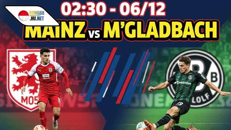 Soi kèo bóng đá Mainz vs M'gladbach, 02h30 ngày 6/12