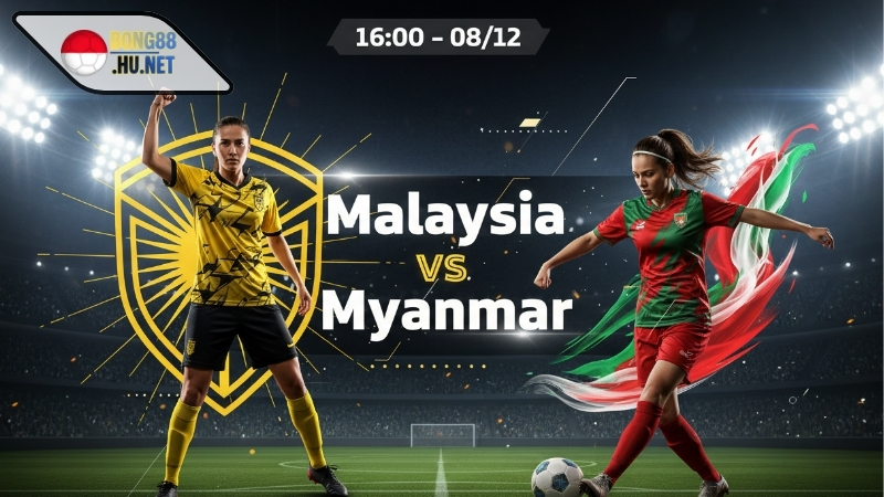 Soi kèo bóng đá trận ĐT nữ Malaysia vs ĐT nữ Myanmar, 16h00 ngày 8/12