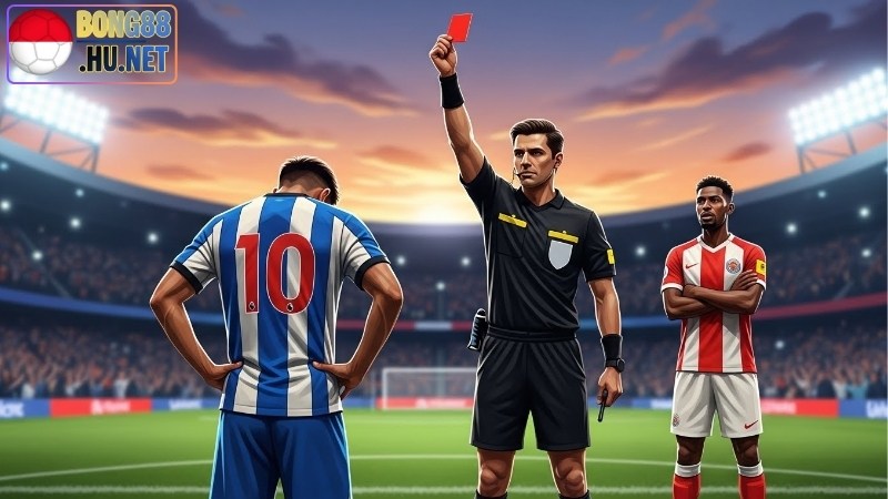 Thẻ đỏ bị treo giò mấy trận? Giải đáp chi tiết luật bóng đá 8 Thẻ đỏ bị treo giò mấy trận? Giải đáp chi tiết luật bóng đá